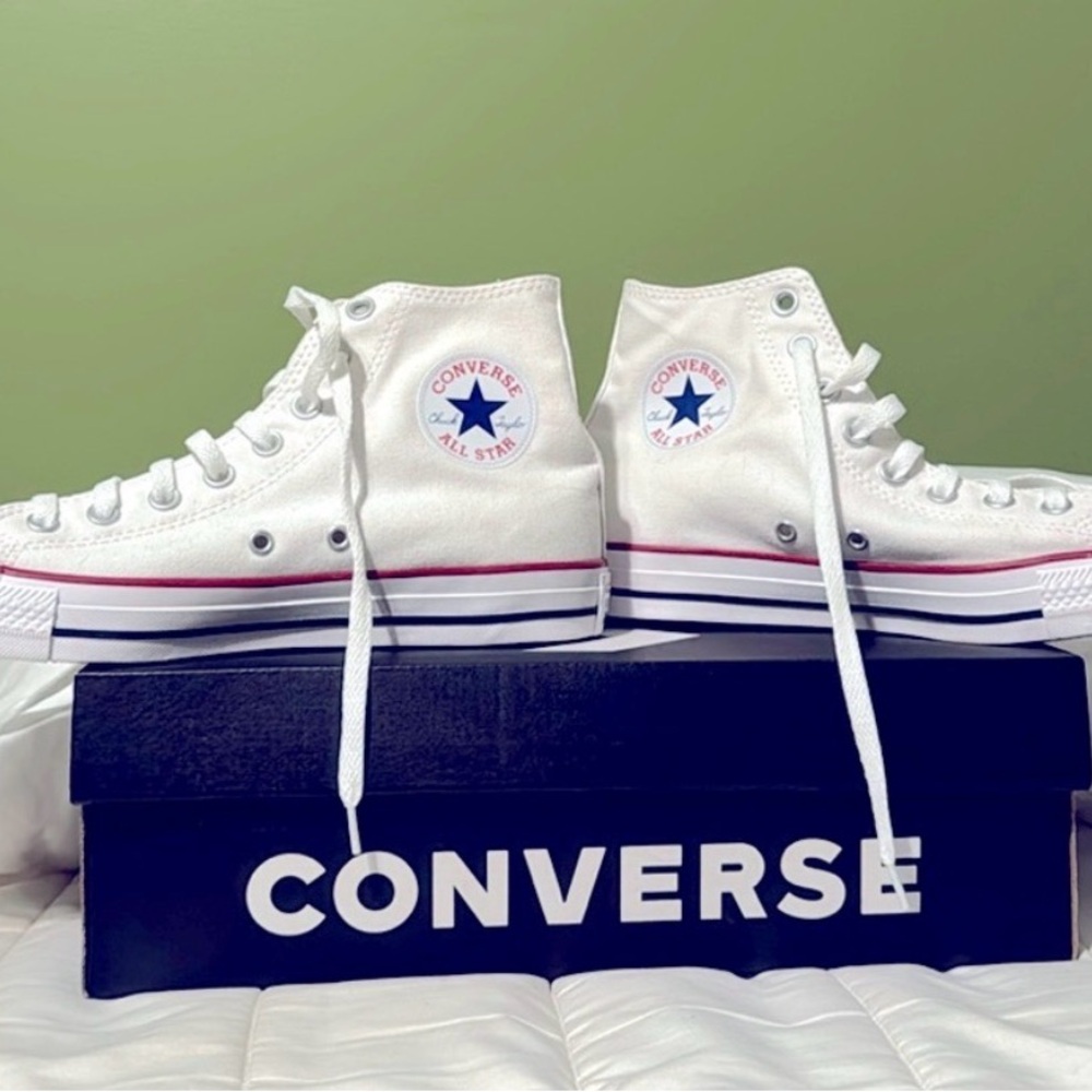 Classic Converse All Star High Tops – Optical White